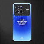 444 protection glass case for vivo x80 image
