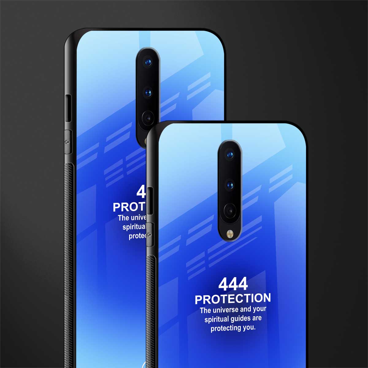 444 protection glass case for oneplus 8 image-2