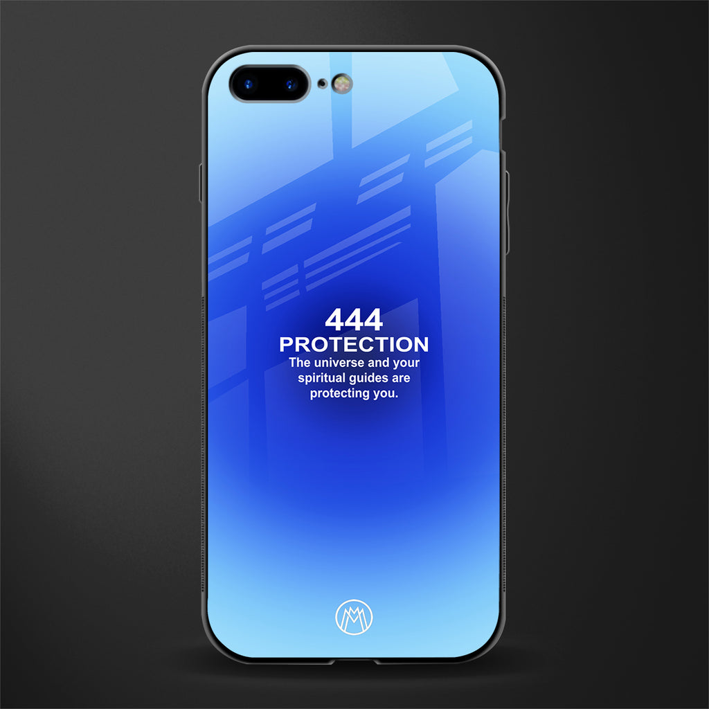 444 protection glass case for iphone 7 plus image