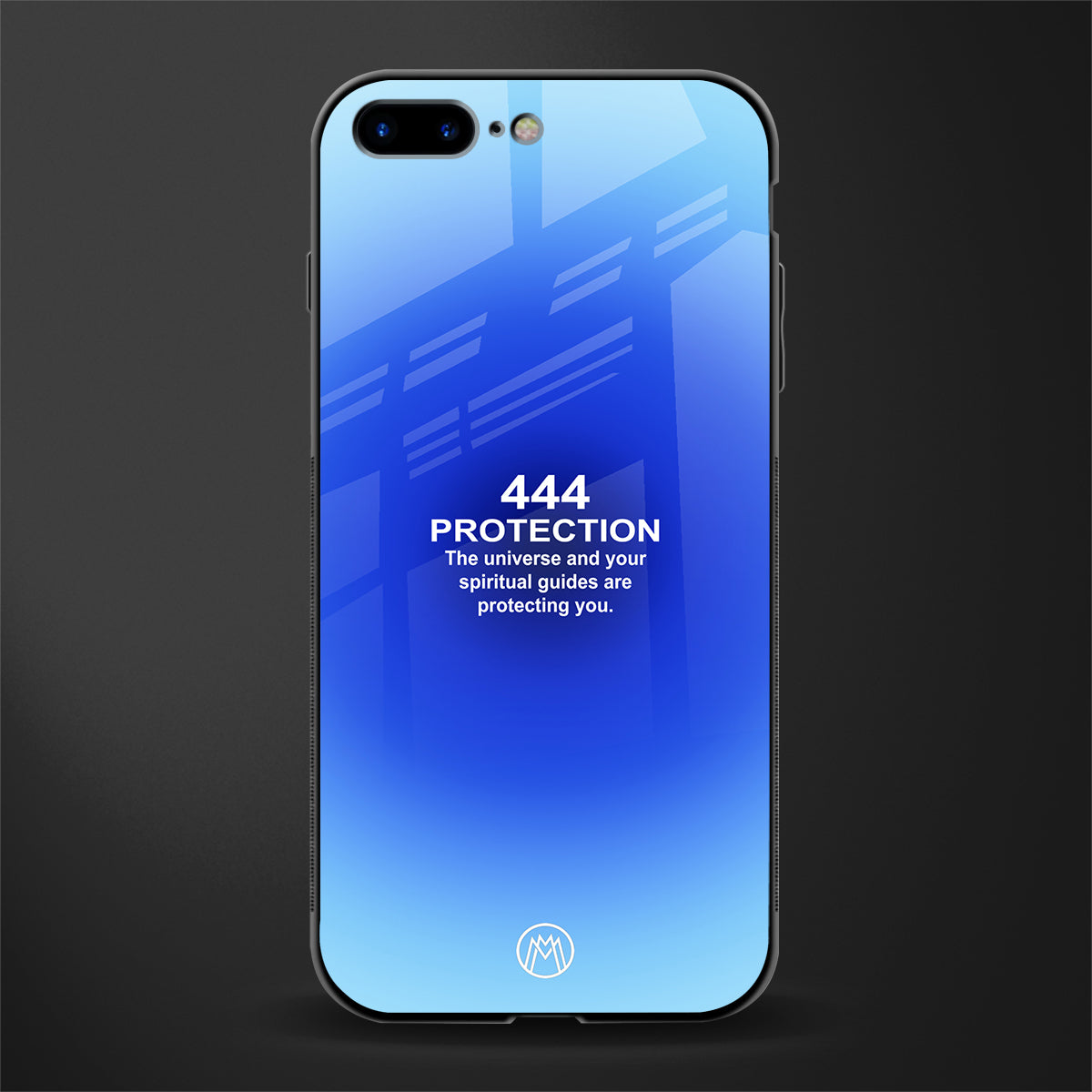 444 protection glass case for iphone 7 plus image