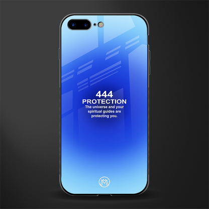 444 protection glass case for iphone 8 plus image