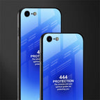 444 protection glass case for iphone se 2020 image-2