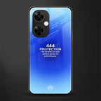 444 protection back phone cover | glass case for oneplus nord ce 3 lite