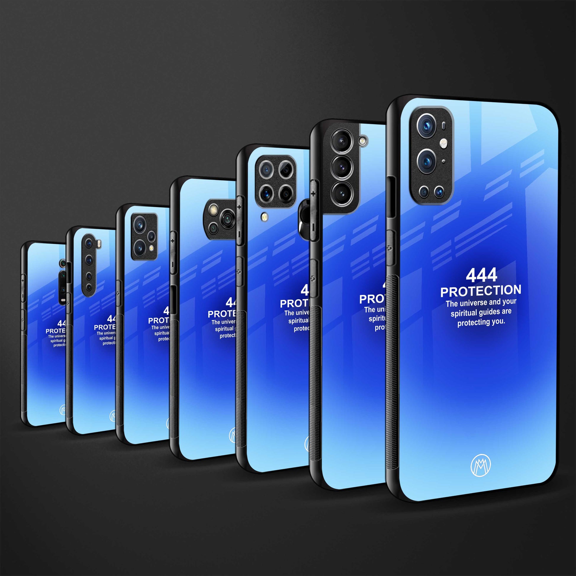 444 protection glass case for samsung galaxy a50s image-3