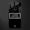87 chicken nuggets black edition glass case for realme narzo 20a image