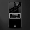 87 chicken nuggets black edition glass case for redmi note 8 pro image