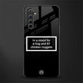 87 chicken nuggets black edition glass case for realme 6 pro image