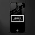 87 chicken nuggets black edition glass case for redmi 8 image