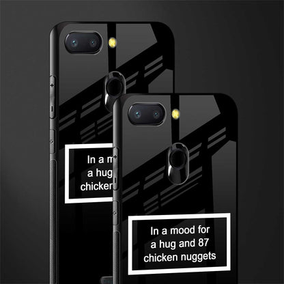 87 chicken nuggets black edition glass case for redmi 6 image-2