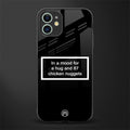 87 chicken nuggets black edition glass case for iphone 12 image