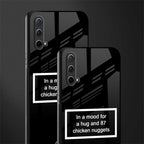 87 chicken nuggets black edition glass case for oneplus nord ce 5g image-2