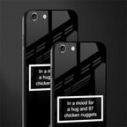 87 chicken nuggets black edition glass case for iphone 6s plus image-2
