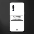87 chicken nuggets white edition glass case for vivo v15 pro image