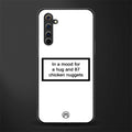 87 chicken nuggets white edition glass case for realme 6 pro image