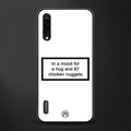 87 chicken nuggets white edition glass case for mi a3 redmi a3 image