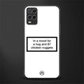 87 chicken nuggets white edition glass case for oppo a54 image
