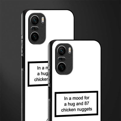 87 chicken nuggets white edition glass case for mi 11x 5g image-2