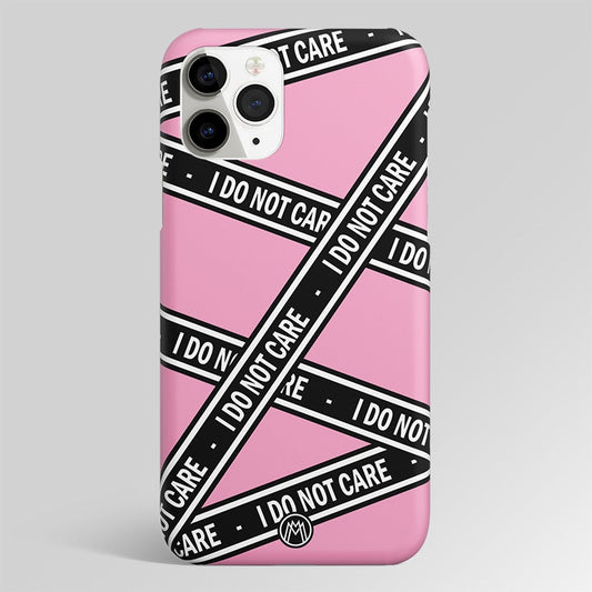 I Do Not Care Matte Case Phone Cover