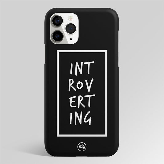 Introverting Matte Case Phone Cover