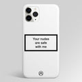 N*des Are Safe With Me Matte Case Phone Cover
