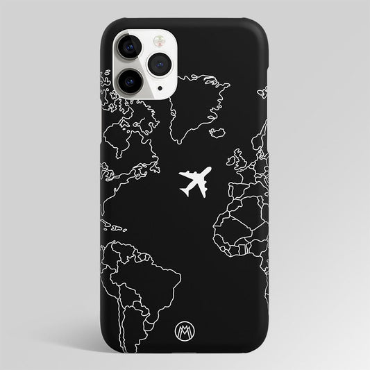 Airplane Flying Wanderlust Matte Case Phone Cover