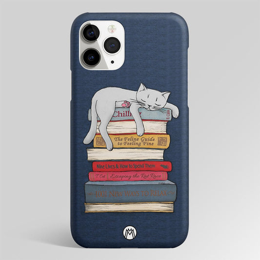 How To Chill Like A Cat Matte Case Phone Cover