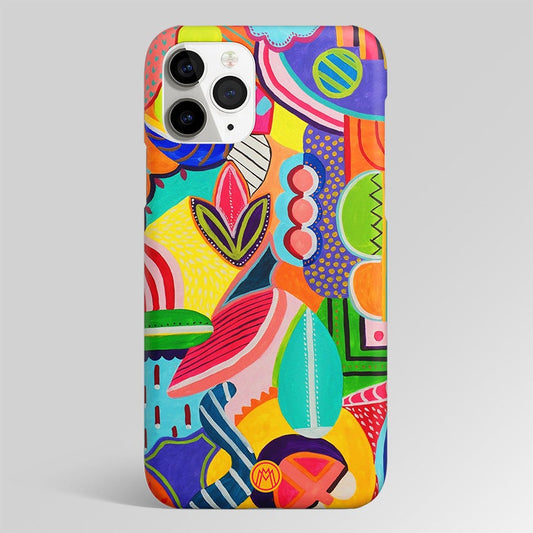 Wild Abstract Matte Case Phone Cover