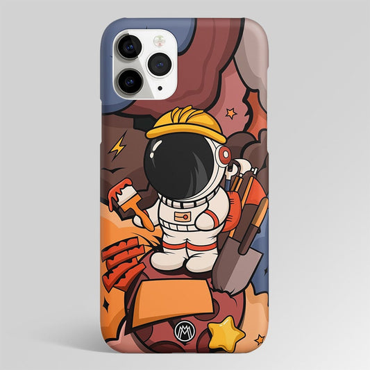 Lil Spaceman Matte Case Phone Cover