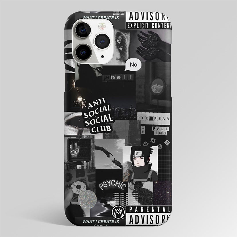 Anti Social Social Club Dark Edition Matte Case Phone Cover