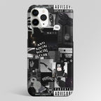 Anti Social Social Club Dark Edition Matte Case Phone Cover