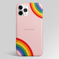 Peachy Prism Matte Case Phone Cover