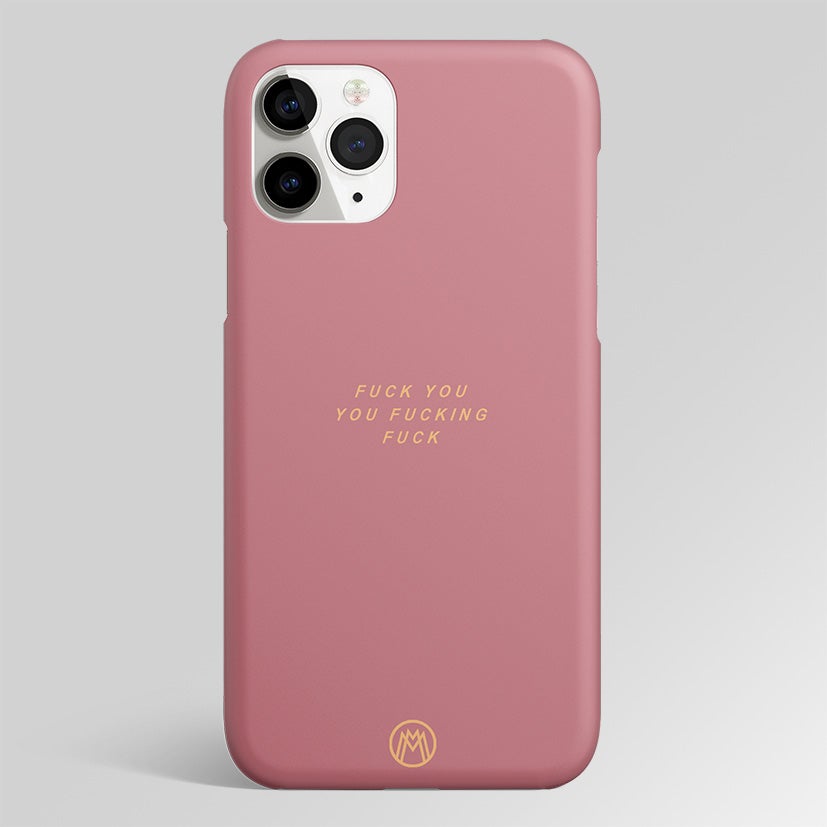 F*ck You Matte Case Phone Cover
