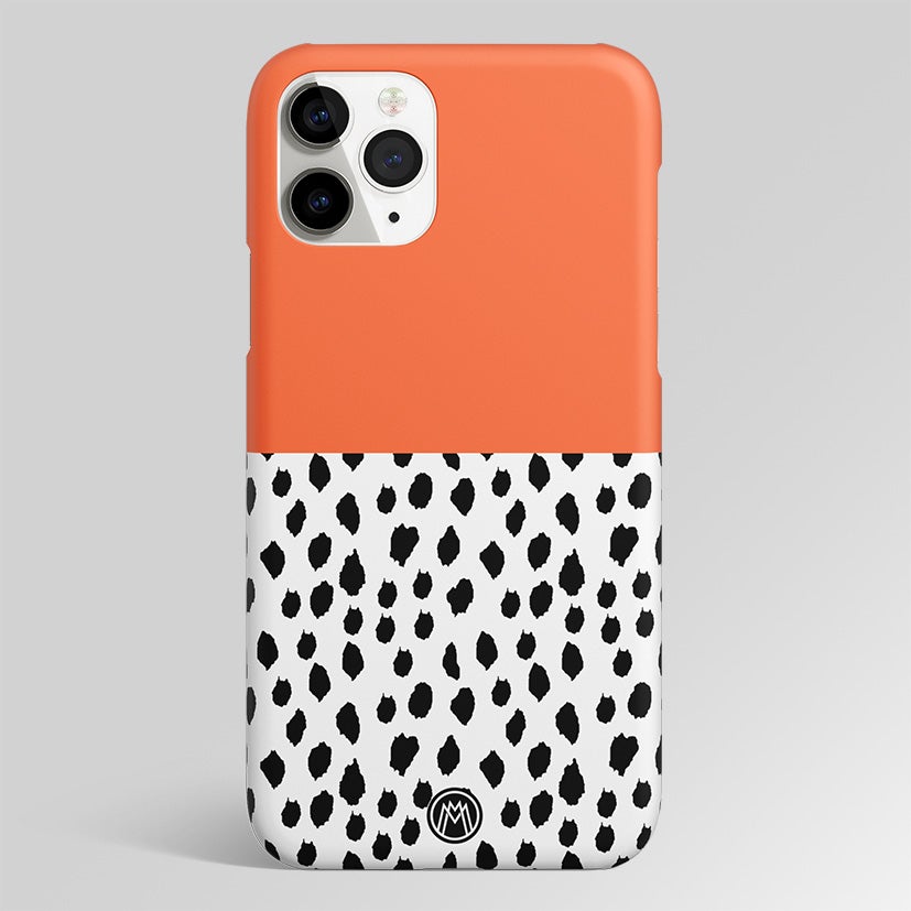 Nostalgic Tangerine Matte Case Phone Cover