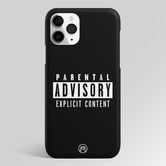 Explicit Content Matte Case Phone Cover
