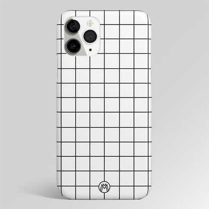 Classic Grid Light Edition Matte Case Phone Cover