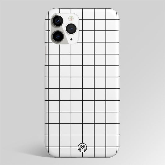 Classic Grid Light Edition Matte Case Phone Cover