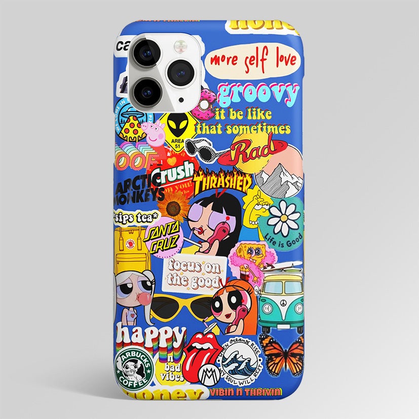 Classic Collage Aesthetic Matte Case Phone Cover