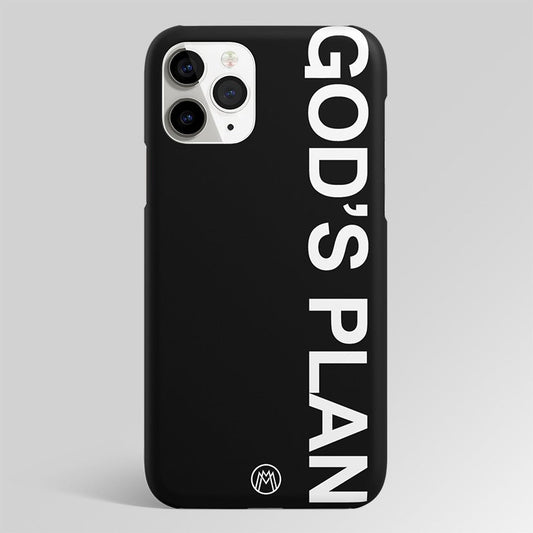 God's Plan Matte Case Phone Cover