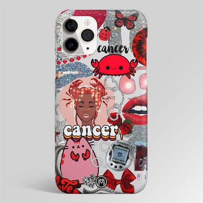 Cancer Aesthetic Collage Matte Case Phone Cover