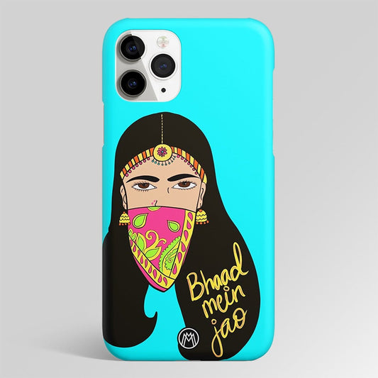 Bhaad Me Jao Matte Case Phone Cover