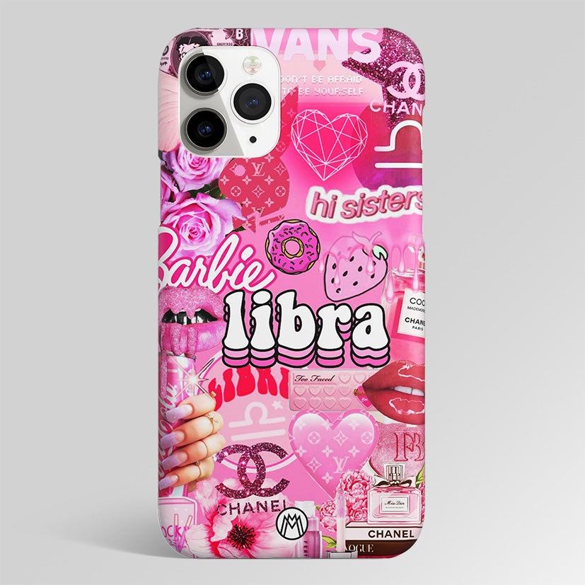 Libra Aesthetic Collage Matte Case Phone Cover