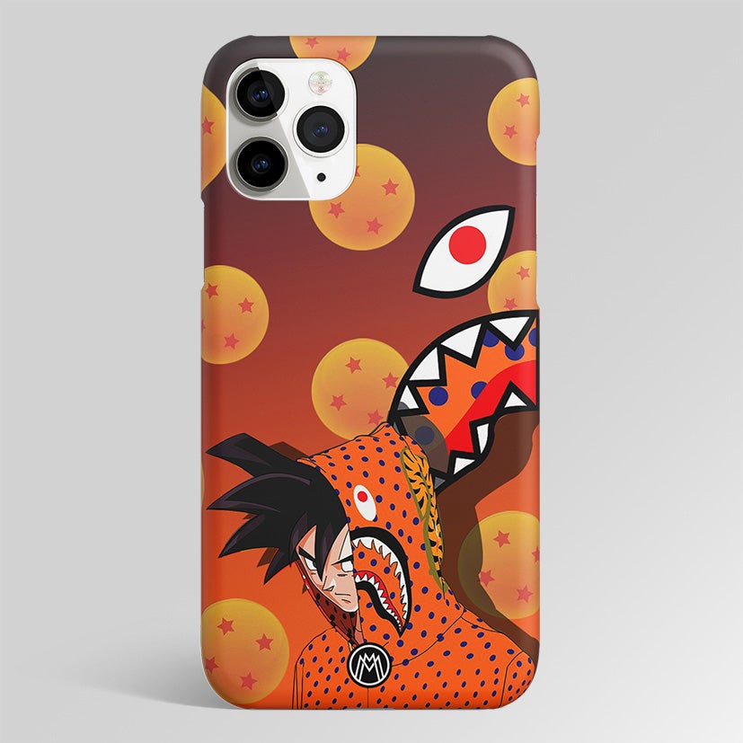 Goku X Bape Matte Case Phone Cover