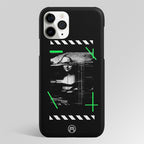 Designer Mona Lisa Black Matte Case Phone Cover