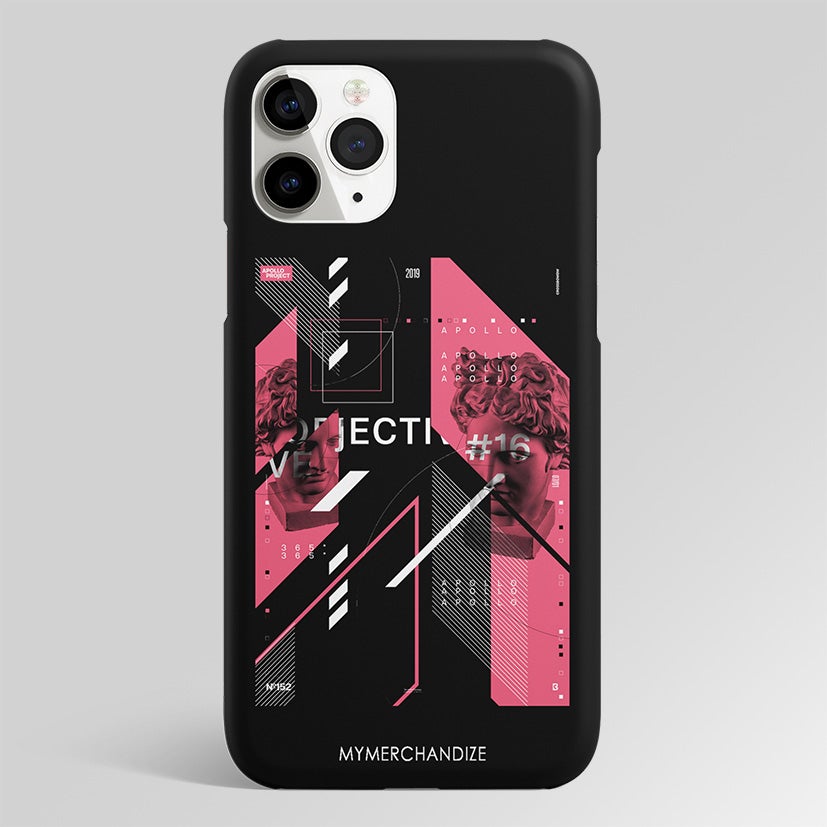 Apollo Project Aesthetic Pink And Black Matte Case Phone Cover