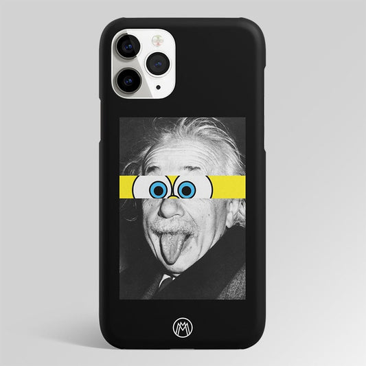 Albert Einstein Spongebob Squarepants Matte Case Phone Cover