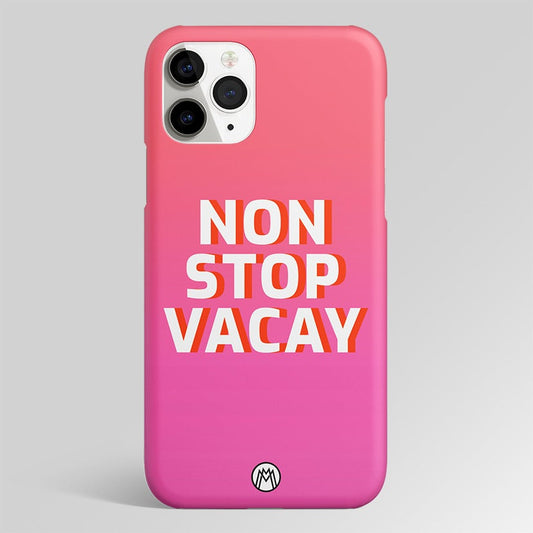 Non Stop Vacay Matte Case Phone Cover