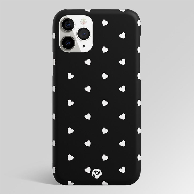 Hearty Hearts Dark Edition Matte Case Phone Cover