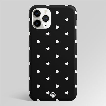 Hearty Hearts Dark Edition Matte Case Phone Cover