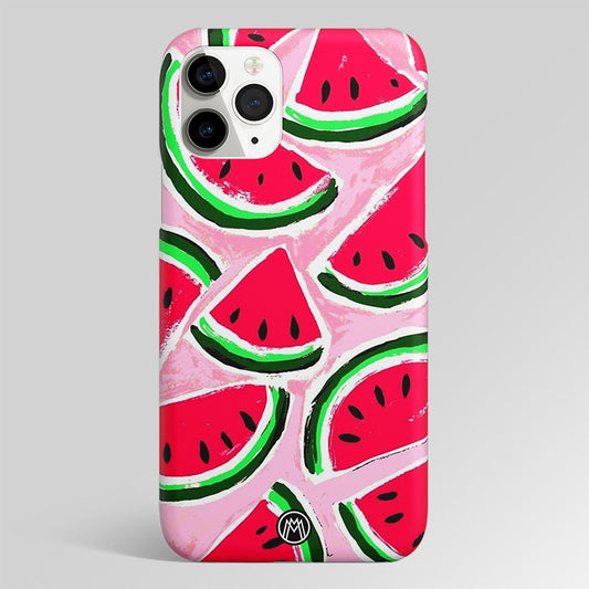 Watermelon Pattern Matte Case Phone Cover