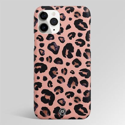 Pink Cheetah Fur Matte Case Phone Cover